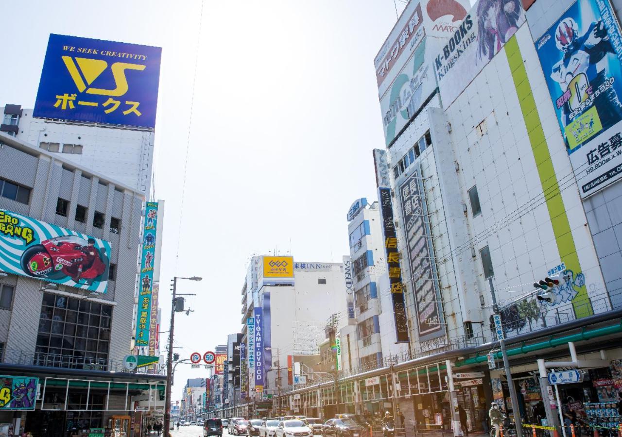 Apa Hotel Nambakita Shinsaibashi Ekimae Osaka Exterior photo