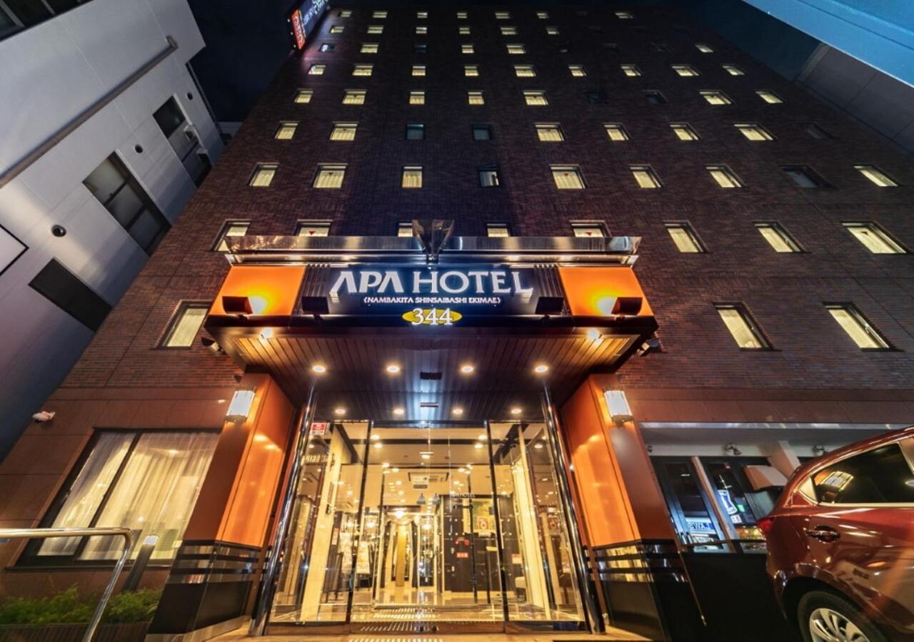 Apa Hotel Nambakita Shinsaibashi Ekimae Osaka Exterior photo
